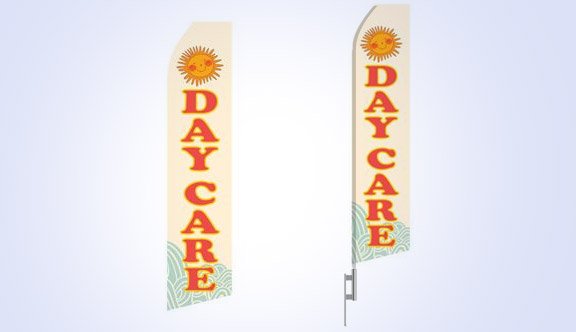 Day Care Stock Flag - 16ft