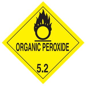 Organic Peroxide Labels - 4x4