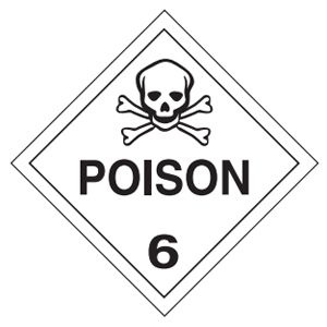 Poison Labels - 4x4