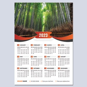 Poster Calendar 20x30