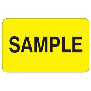 Sample Labels - 1.25x2