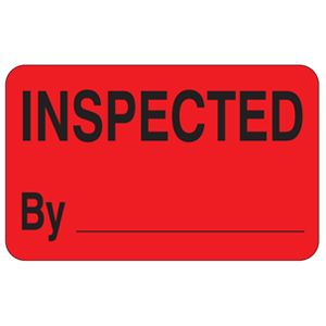 Inspected Labels - 1.25x2