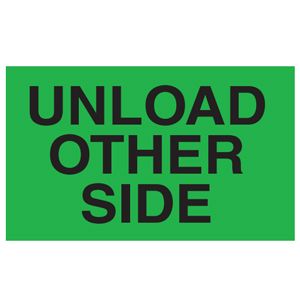 Unload Other Side Labels - 3x5