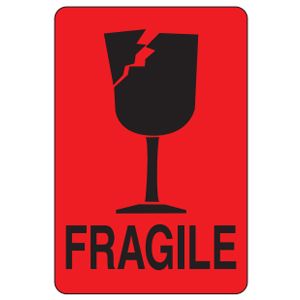 Fragile Labels - 2x3