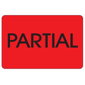 Partial Labels - 2x3