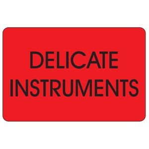 Delicate Instruments Labels - 2x3