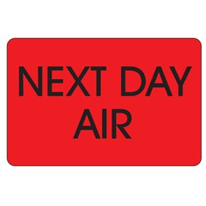 Next Day Air Labels - 2x3
