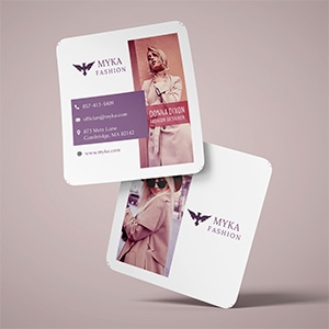 Soft Touch Square Business Card 2x2