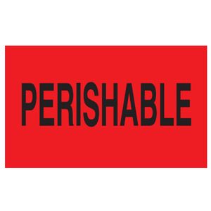 Perishable Labels - 3x5