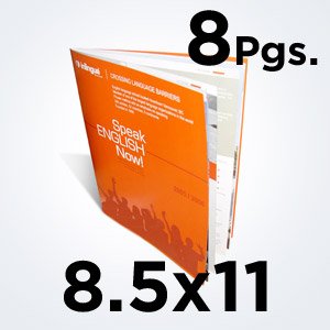 8.5x11 Letter Size Booklet/Catalog Printing