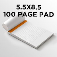 Notepad - 5.5x8.5, 100 Pages/Pad